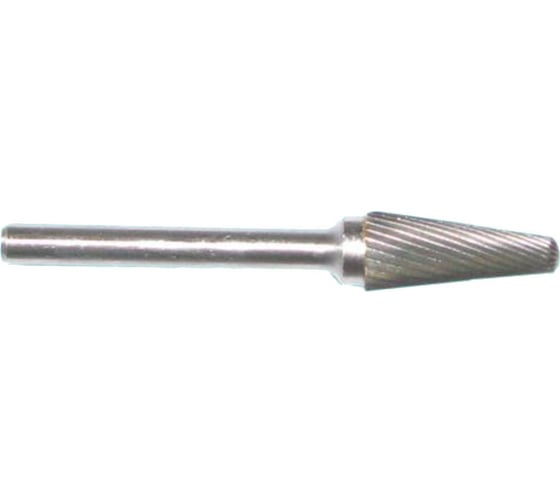Борфреза твердосплавная сфероконическая L08 22М06 (8x22x6х65; 14 градусов; 1,4 спиральная насечка) CNIC 31200 1