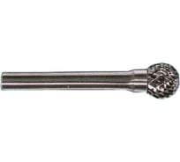 Борфреза твердосплавная сферическая D06 06x03 (6x6х3x48 мм; Х-образная насечка) CNIC 59437