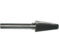 Борфреза твердосплавная сфероконическая L16 33М06 (16x33x6х80; 14 градусов; 4,5 спиральная насечка) CNIC 37501