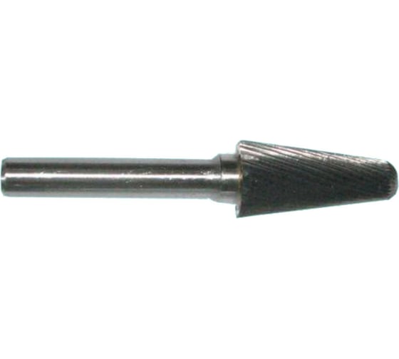 Борфреза твердосплавная сфероконическая L16 33М06 (16x33x6х80; 14 градусов; 4,5 спиральная насечка) CNIC 37501