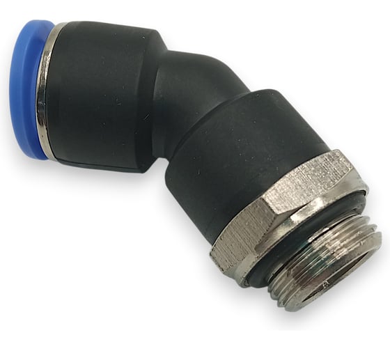 Фитинг цанговый угловой Контактная Механика 45,трубка 12мм, G3/8 KPL45 12-03G