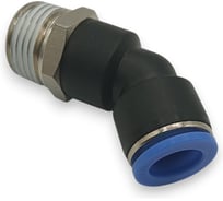 Фитинг цанговый угловой Контактная Механика 45,трубка 6мм, 1/2 KPL45 12-04