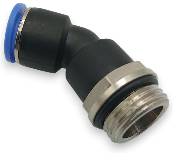 Фитинг цанговый угловой Контактная Механика 45,трубка 12мм, G1/2 KPL45 12-04G