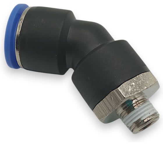 Фитинг цанговый угловой Контактная Механика 45,трубка 12мм, 1/8 KPL45 12-01