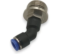 Фитинг цанговый угловой Контактная Механика 45,трубка 6мм, G1/2 KPL45 06-04G