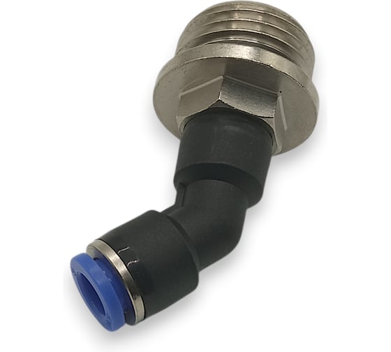 Фитинг цанговый угловой Контактная Механика 45,трубка 6мм, G1/2 KPL45 06-04G