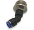 Фитинг цанговый угловой Контактная Механика 45,трубка 6мм, G1/2 KPL45 06-04G 1
