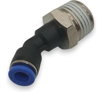 Фитинг цанговый угловой Контактная Механика 45,трубка 6мм, 1/2 KPL45 06-04