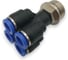 Фитинг четверик Контактная Механика трубка 8мм, G1/2 KFPXT08-04G 1