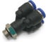 Фитинг четверик Контактная Механика трубка 8мм, G1/4 KFPXT08-02G 4