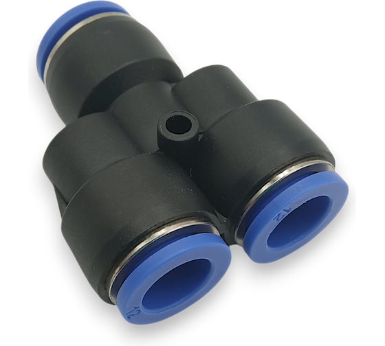 Тройник переходник Y-образный Контактная Механика трубка 14-12мм KZPW14-12