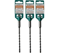 Бур по бетону Стройштуки SDS-plus 6х160 мм 4 грани MASTER (3 шт в упаковке) УТ-00045504