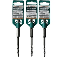 Бур по бетону Стройштуки SDS-plus 6х110 мм MASTER (3 шт в упаковке) УТ-00045503