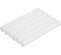 Набор стержней прозрачных 211-005 (6 шт; 11.2х100 мм) для клеевого пистолета Hammer 61375