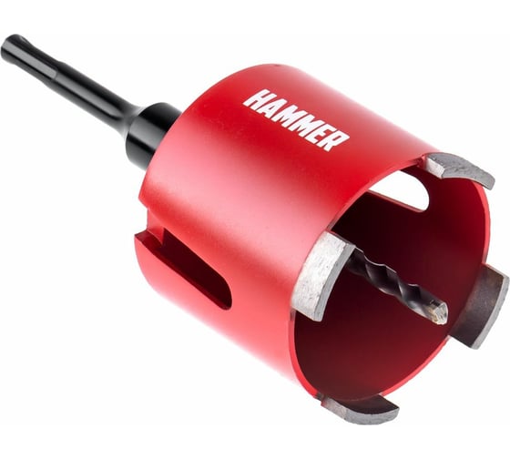 Коронка алмазная по бетону Flex 242-504 (82 мм; SDS-plus) Hammer 691453 1
