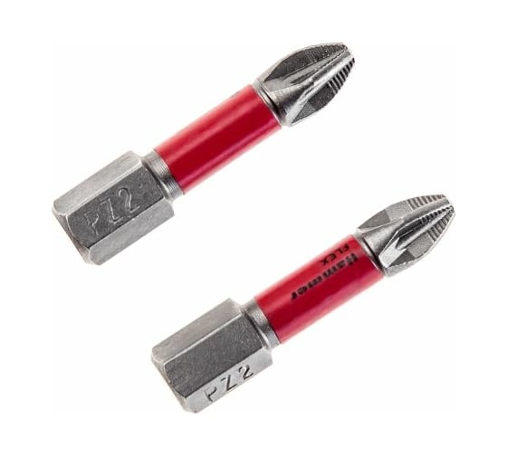Бита торсионная Flex 203-151 (2 шт; PZ2; 30 мм) Hammer 324150 1