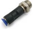 Фитинг прямой поворотный Контактная Механика трубка 10мм, G1/2 KRPC10-04G 4