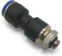 Фитинг прямой поворотный Контактная Механика трубка 12мм, G1/8 KRPC12-01G