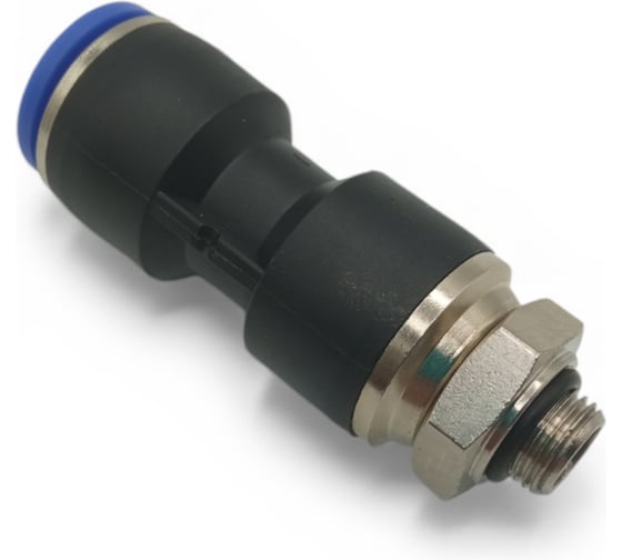 Фитинг прямой поворотный Контактная Механика трубка 12мм, G1/8 KRPC12-01G