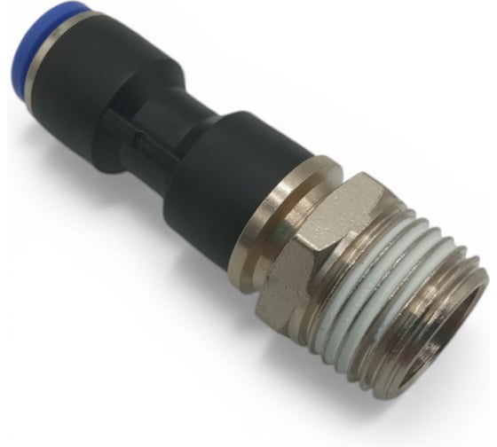 Фитинг прямой поворотный Контактная Механика трубка 10мм, 1/2 KRPC10-04