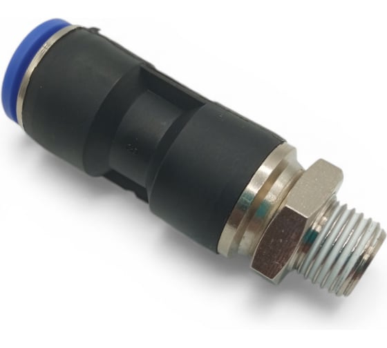 Фитинг прямой поворотный Контактная Механика трубка 12мм, 1/4 KRPC12-02