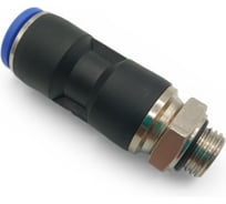 Фитинг прямой поворотный Контактная Механика трубка 12мм, G1/4 KRPC12-02G