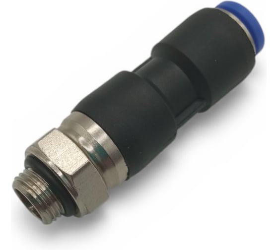 Фитинг прямой поворотный Контактная Механика трубка 6мм, G1/8 KRPC06-01G