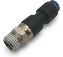 Фитинг прямой поворотный Контактная Механика трубка 6мм, 1/4 KRPC06-02