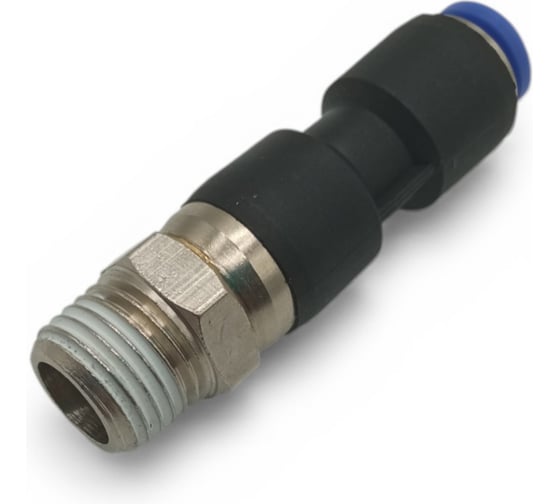 Фитинг прямой поворотный Контактная Механика трубка 6мм, 1/4 KRPC06-02