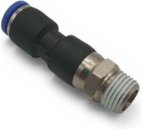 Фитинг прямой поворотный Контактная Механика трубка 8мм, 1/4 KRPC08-02