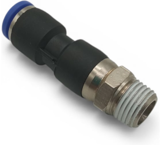 Фитинг прямой поворотный Контактная Механика трубка 8мм, 1/4 KRPC08-02