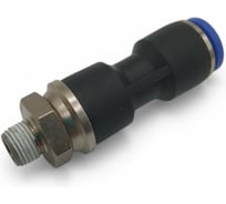 Фитинг прямой поворотный Контактная Механика трубка 10мм, 1/8 KRPC10-01