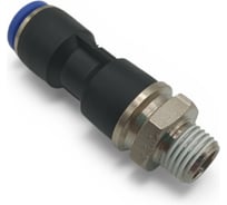 Фитинг прямой поворотный Контактная Механика трубка 10мм, 1/4 KRPC10-02