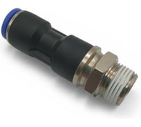 Фитинг прямой поворотный Контактная Механика трубка 10мм, 3/8 KRPC10-03