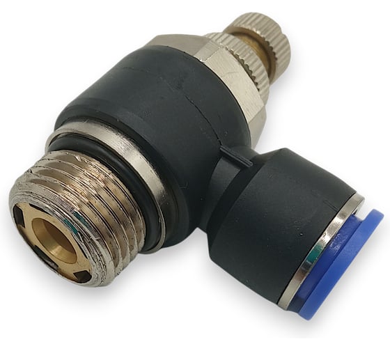 Дроссель Контактная Механика трубка 12мм, G1/2 KZSC12-04G