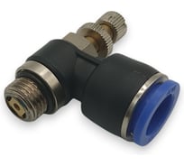 Дроссель Контактная Механика трубка 12мм, G1/4 KZSC12-02G