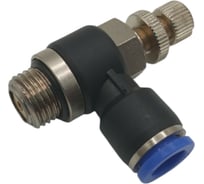 Дроссель Контактная Механика трубка 8мм, G1/4 KZSC08-02G