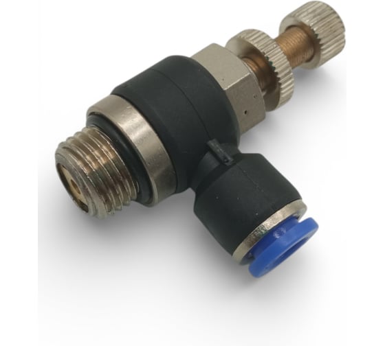 Дроссель Контактная Механика трубка 6мм, G1/4 KZSC06-02G