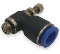 Дроссель Контактная Механика трубка 10мм, G1/8 KZSC10-01G