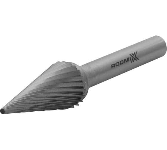 Бор-фреза RODMIX коническая M 08х20 M06 одинарная насечка 3208200601