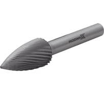 Бор-фреза RODMIX параболическая с точечным торцом G 08х20 M06 одинарная насечка 2708200601