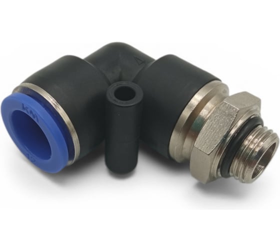 Фитинг угловой 90, поворотный Контактная Механика трубка 12мм, G1/4 KRPL12-02G