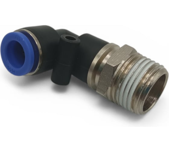 Фитинг угловой 90, поворотный Контактная Механика трубка 10мм, 1/2 KRPL10-04