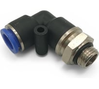 Фитинг угловой 90, поворотный Контактная Механика трубка 10мм, G1/4 KRPL10-02G