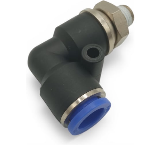 Фитинг угловой 90, поворотный Контактная Механика трубка 10мм, 1/8 KRPL10-01
