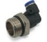 Фитинг угловой 90, поворотный Контактная Механика трубка 8мм, G1/2 KRPL08-04G 2