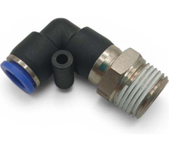 Фитинг угловой 90, поворотный Контактная Механика трубка 8мм, 3/8 KRPL08-03