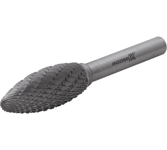Бор-фреза RODMIX пламевидная H 16х36 M06 двойная насечка 2816360602