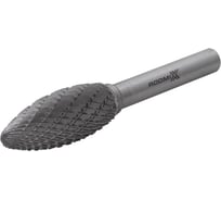 Бор-фреза RODMIX пламевидная H 06х13 M03 двойная насечка 2806130302