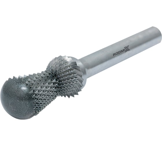 Бор-фреза RODMIX радиусная R 12х25 М06 двойная насечка 3512250602